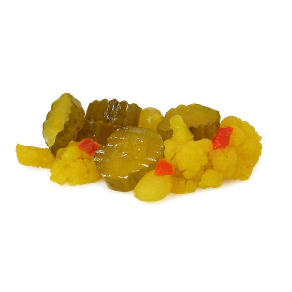 Bay Valley Bay Valley 232-280 Cut 1/2 Crinkle Sweet Mixed Pickles 1 gal., PK4 12901491170 - main